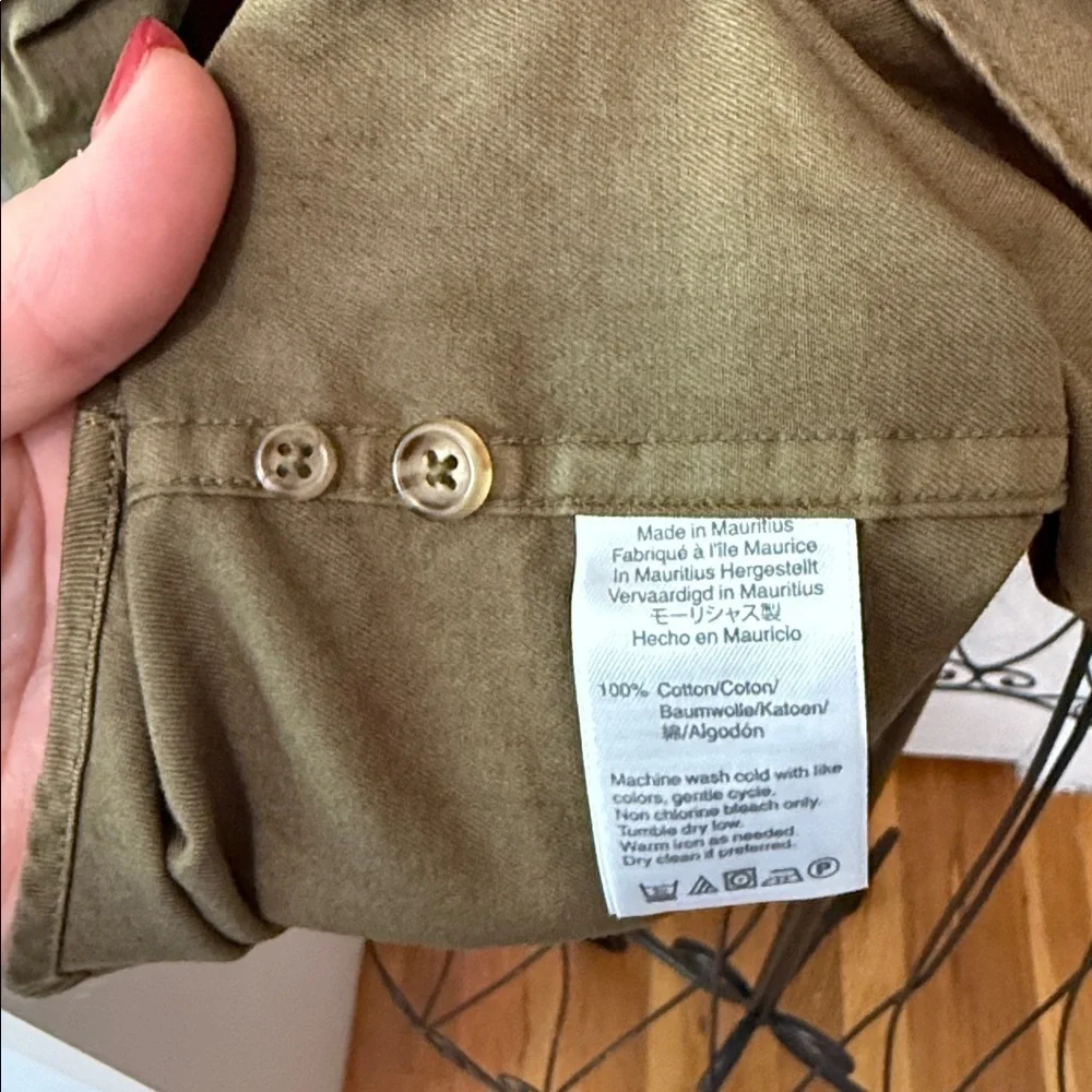 NWT J Crew Button Down Shirt-Sz M